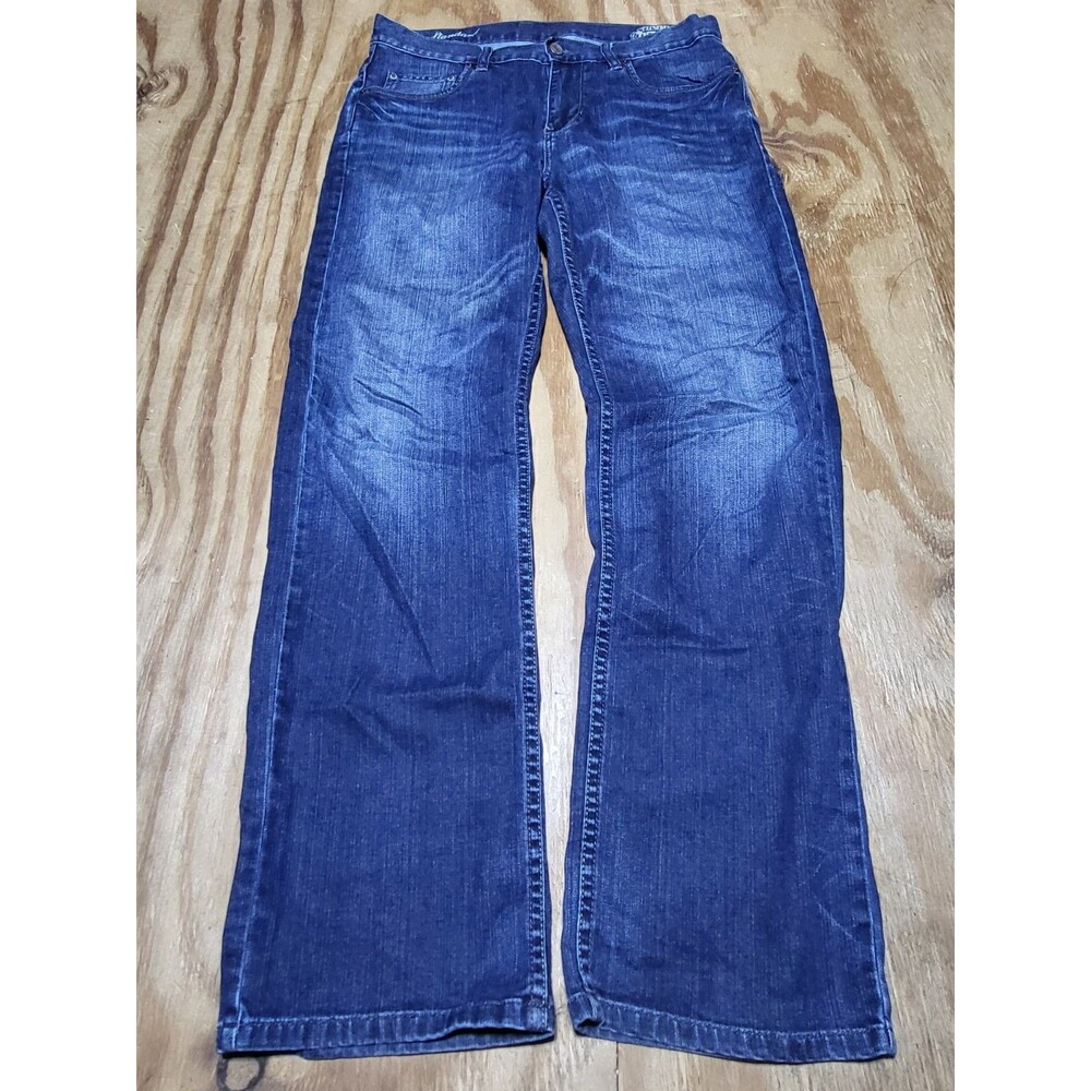 Tommy Bahama jean men Standard 32/30 blue cotton denim Button Fly @N2